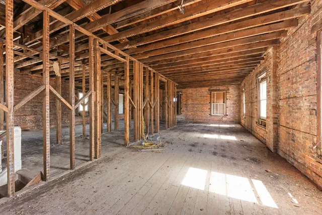 a view of a backyard of a house