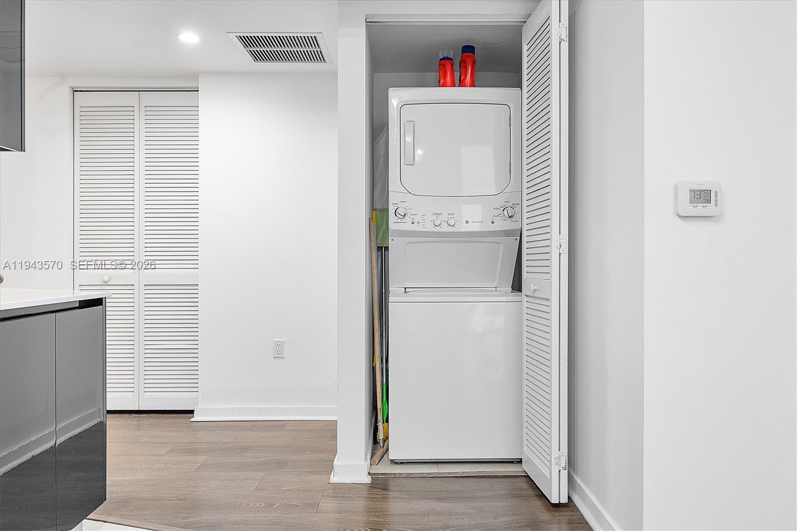 31 Southeast 6th Street, Unit 2008 Miami, FL 33131 - Photo 11 of 21 a room with storage and utility