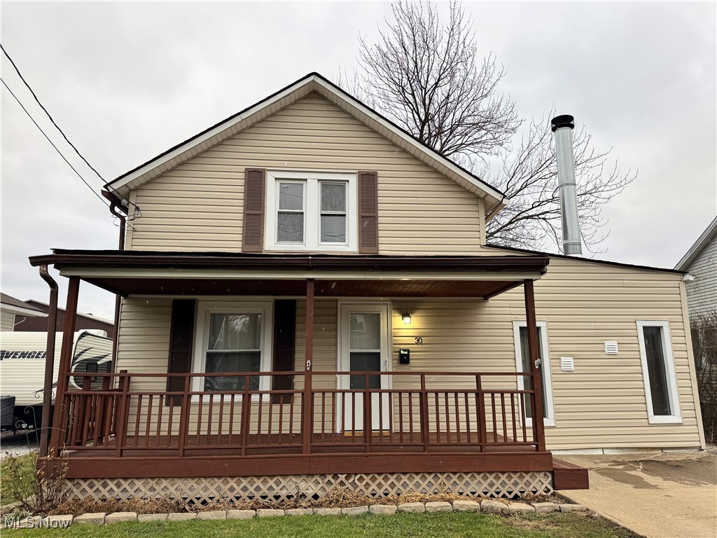 30 Medina Street Rittman, OH 44270 - Photo 28 of 28 View of front facade with covered porch