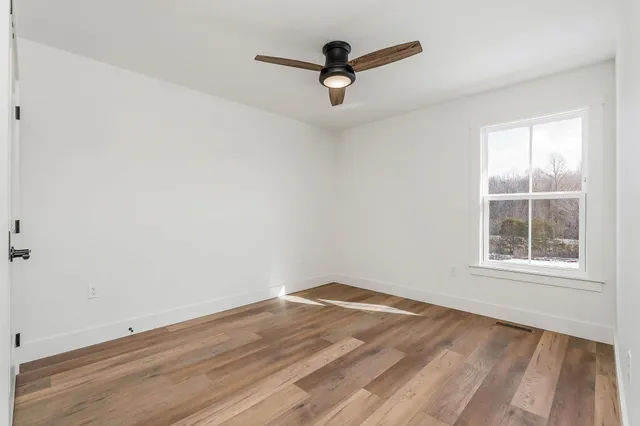 wooden floor in an empty room