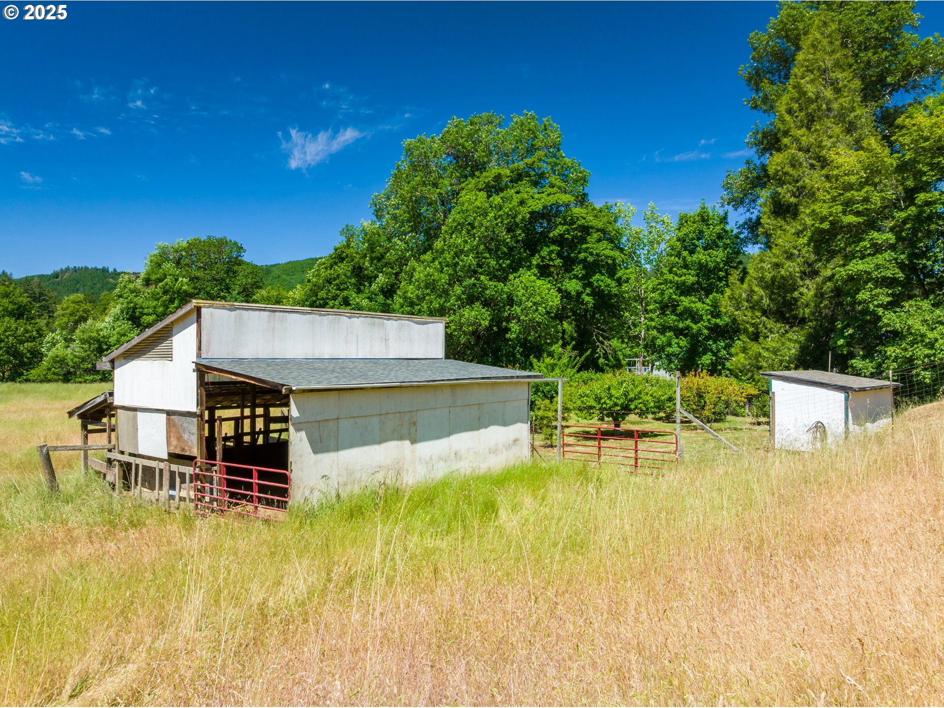 982 Reston Road Roseburg, OR 97471 - Photo 42 of 45 a swimming pool with outdoor seating and yard