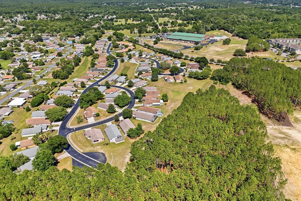 826 West Cockatiel Loop Hernando, FL 34442 - Photo 39 of 40 an aerial view of residential house with outdoor space