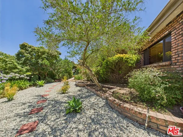 a pathway of a yard