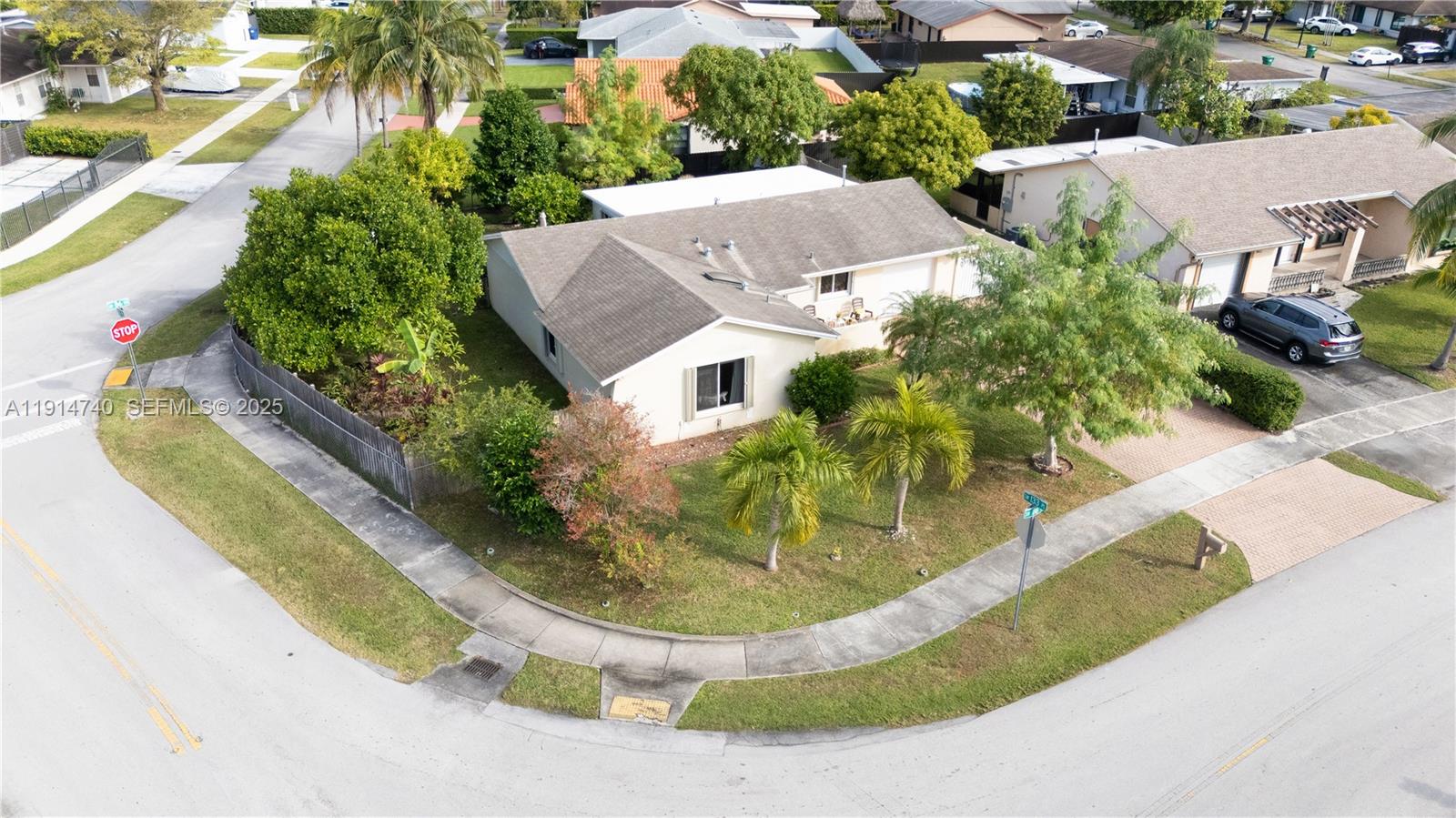 13249 Southwest 86th Lane Miami, FL 33183 - Photo 5 of 39 an aerial view of a house