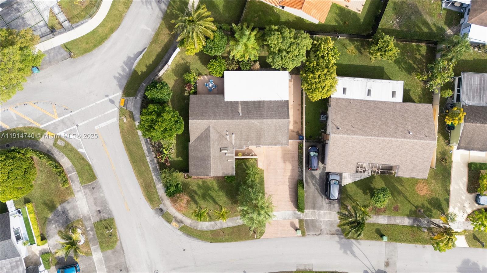 13249 Southwest 86th Lane Miami, FL 33183 - Photo 7 of 39 an aerial view of a house with a yard