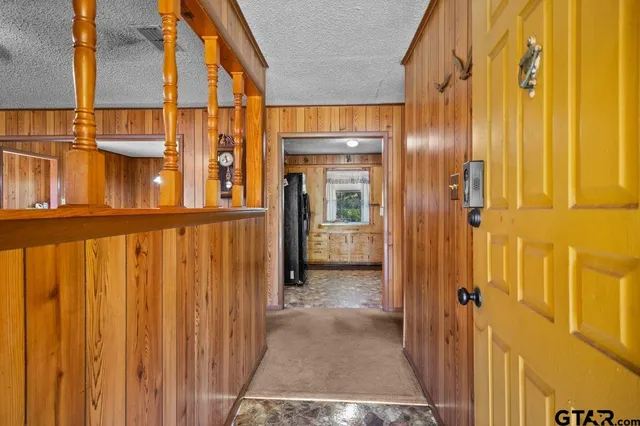 a view of a front door of house