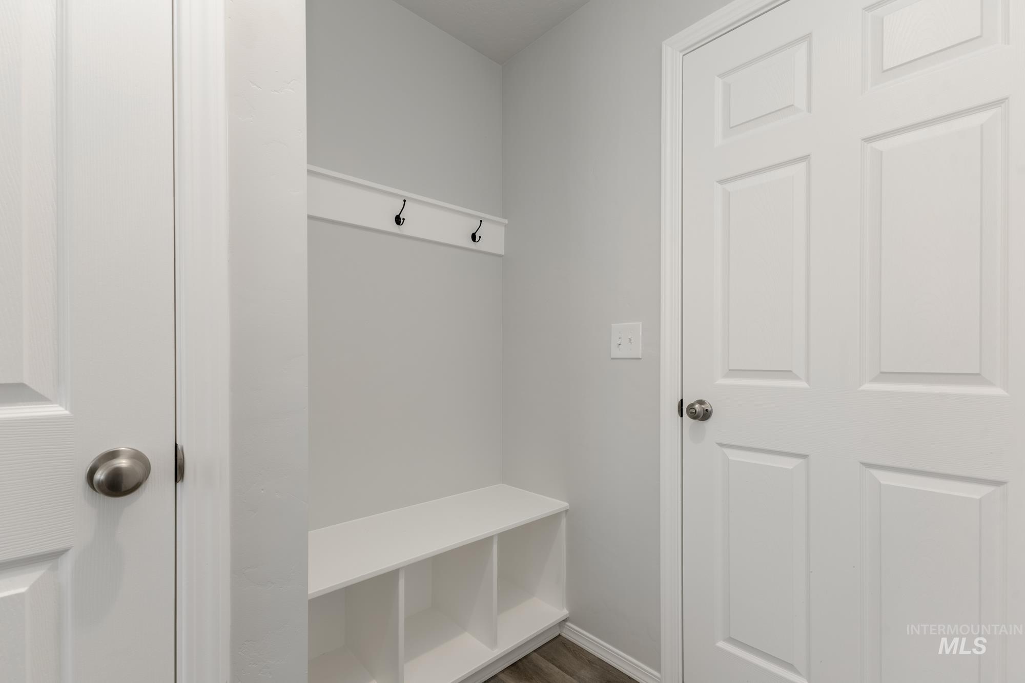 3270 South Maple Rnch Way Nampa, ID 83686 - Photo 13 of 31 Mudroom with dark wood-style flooring