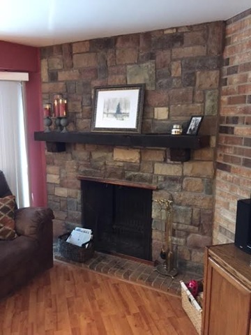 212 West Coventry Place Mount Prospect, IL 60056 - Photo 8 of 21 a living room with furniture and a fireplace