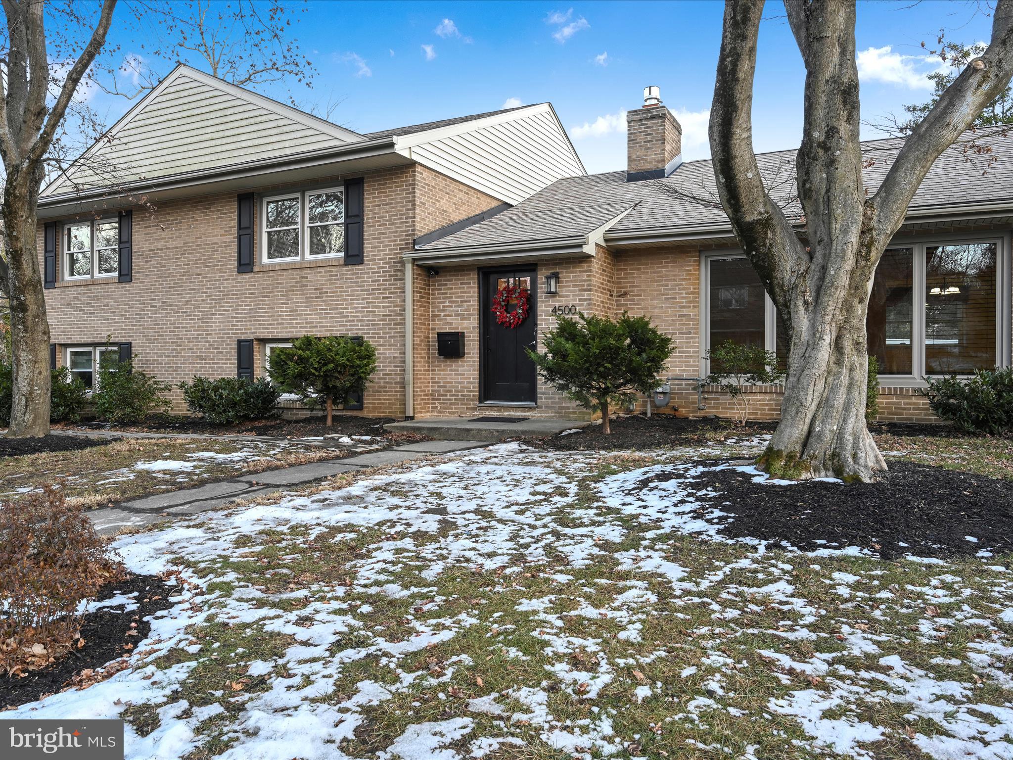 4500 Channing Road Wilmington, DE 19802 - Photo 2 of 35 a front view of a house with a yard