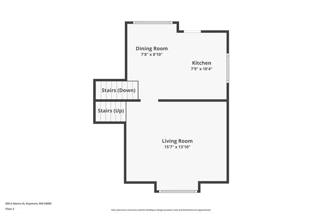 $270,000 | 506 South Adams Street, Raymore, MO 64083