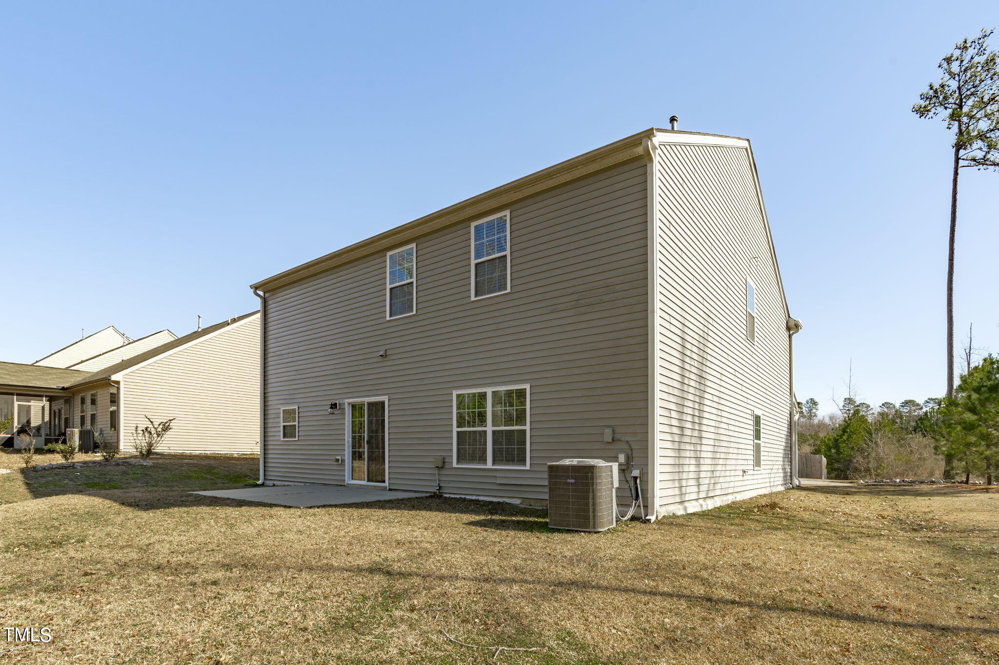 3652 Tule Spring Street Raleigh, NC 27610 - Photo 44 of 51 a view of a house with backyard