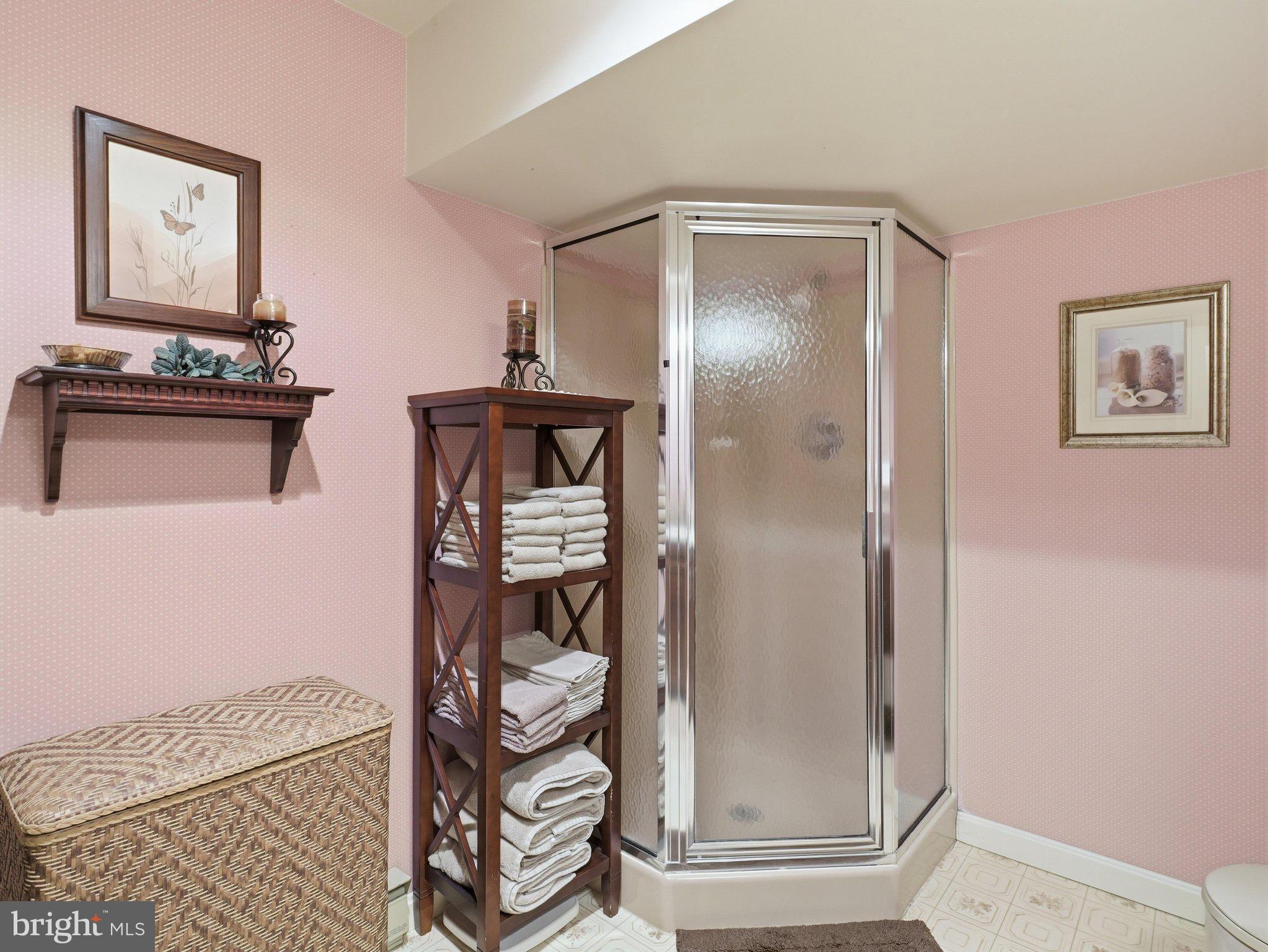 2606 Ridge Road South Martinsburg, WV 25403 - Photo 23 of 57 Charming pink-hued bathroom retreat.