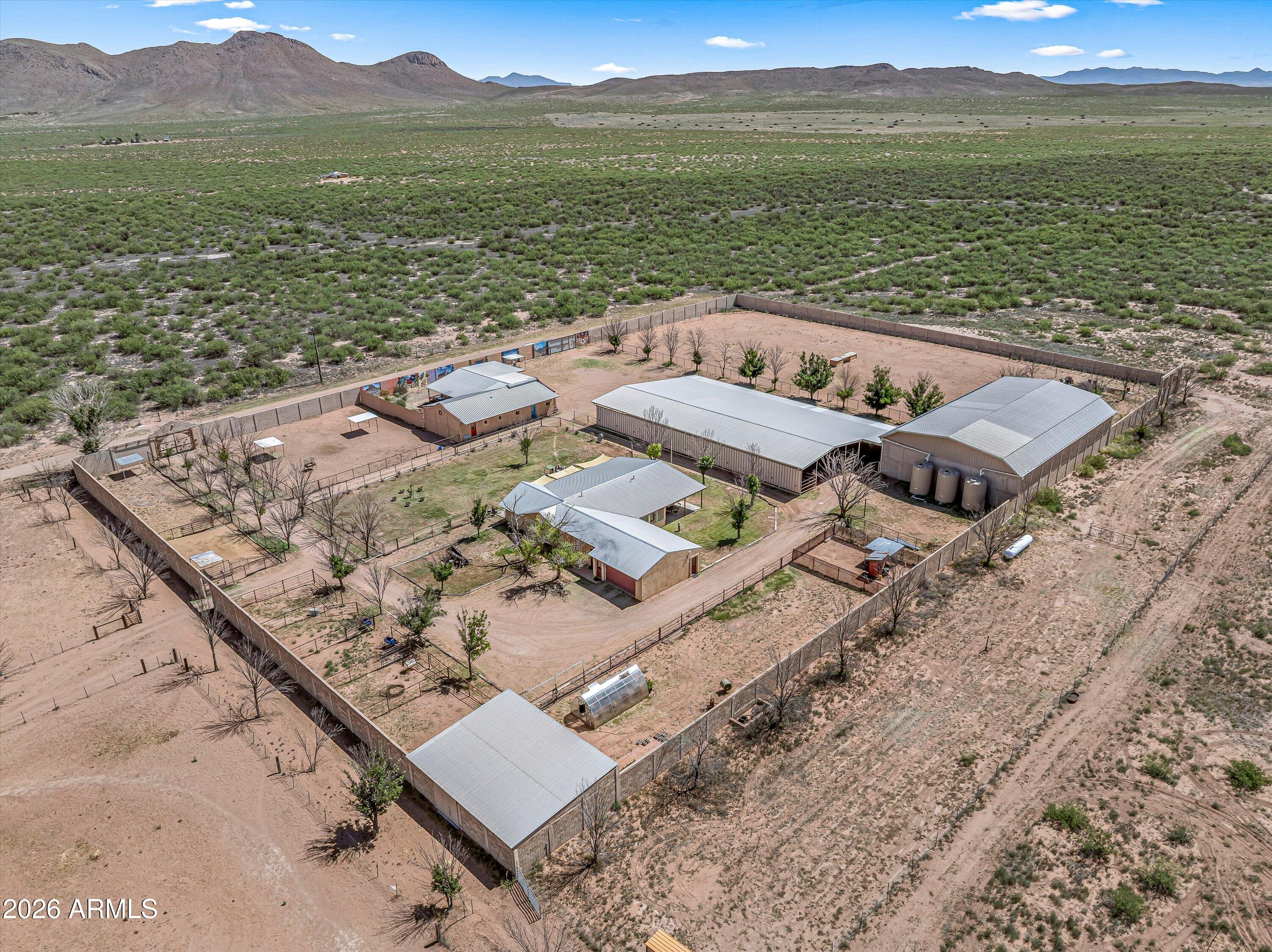 3661 East Antelope Road Pearce, AZ 85625 - Photo 49 of 52 77-Aerial View - NE
