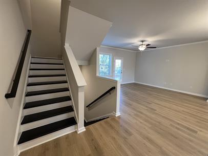2267 Graywell Lane Duluth, GA 30096 - Photo 3 of 26 wooden floor in an empty room with a window