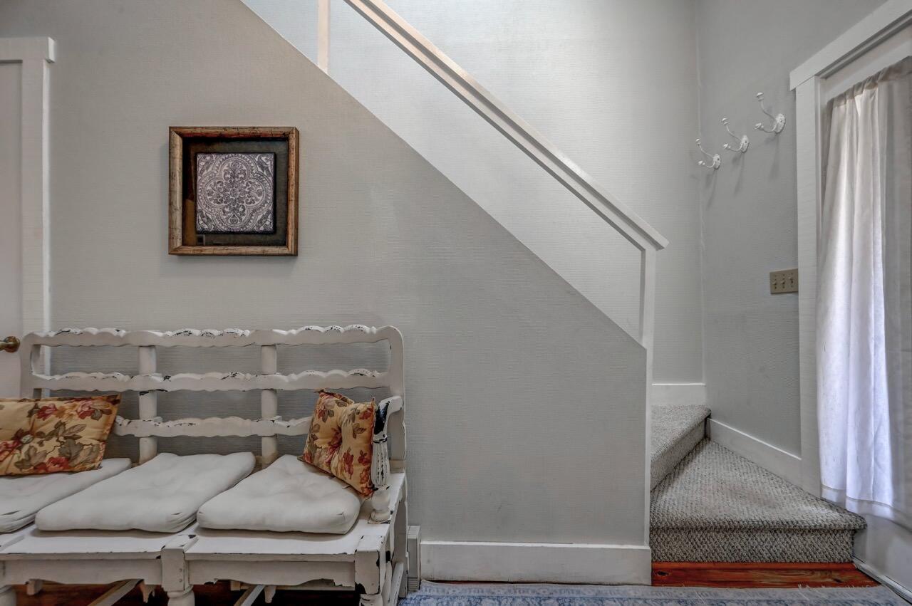 116 Snow Ridge Cir Lake Lake Harmony, PA 18624 - Photo 32 of 48 a living room with furniture and stairs