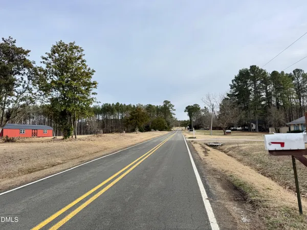 a view of a street with a road