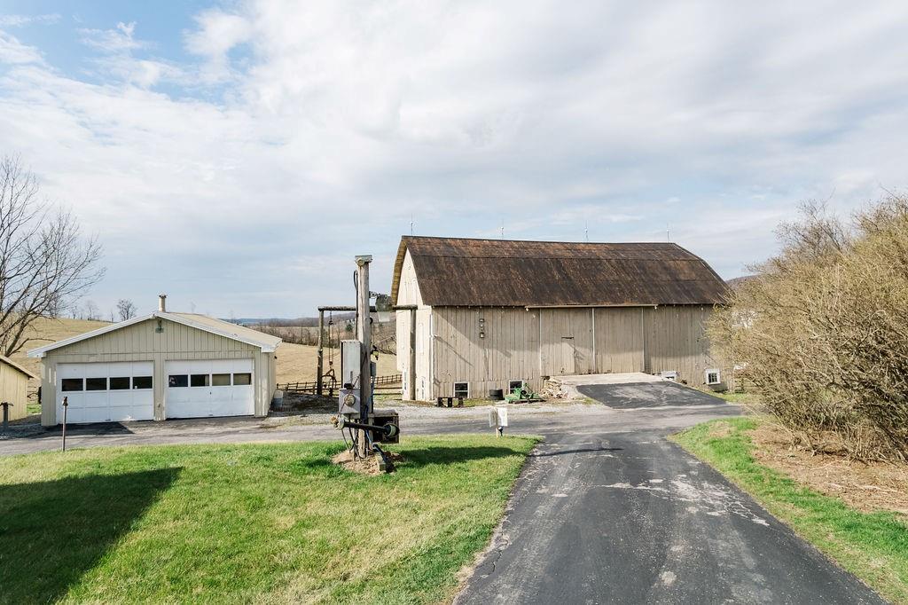 1898 Schellsburg Road Claysburg, PA 16625 - Photo 19 of 50 Barn, one of the garages and generator by PTO hookup