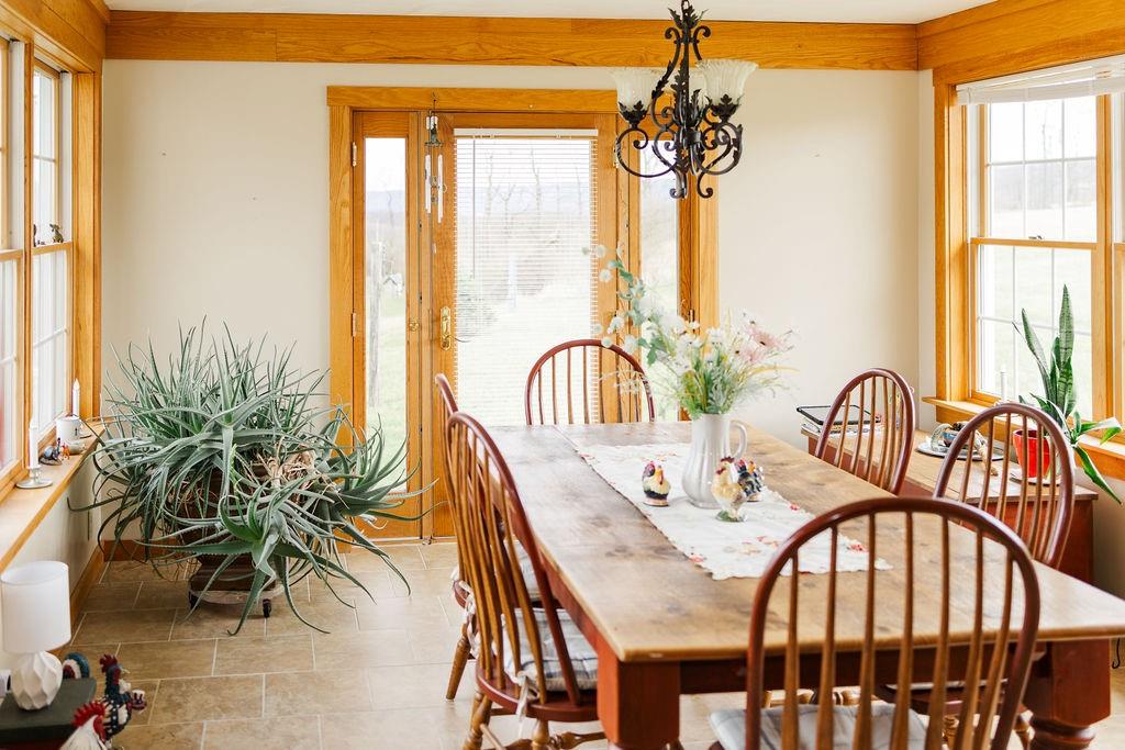 1898 Schellsburg Road Claysburg, PA 16625 - Photo 43 of 50 The most lovely home addition for entertaining and enjoying the beauty of the farm. Plus a heated floor!