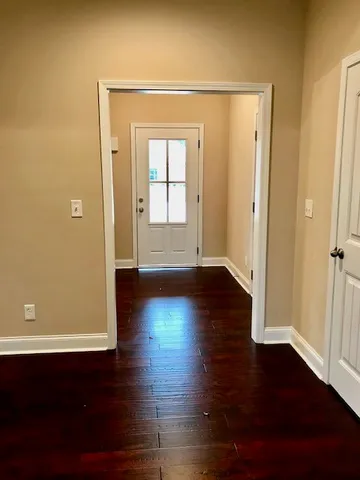 a view of a room with a sink