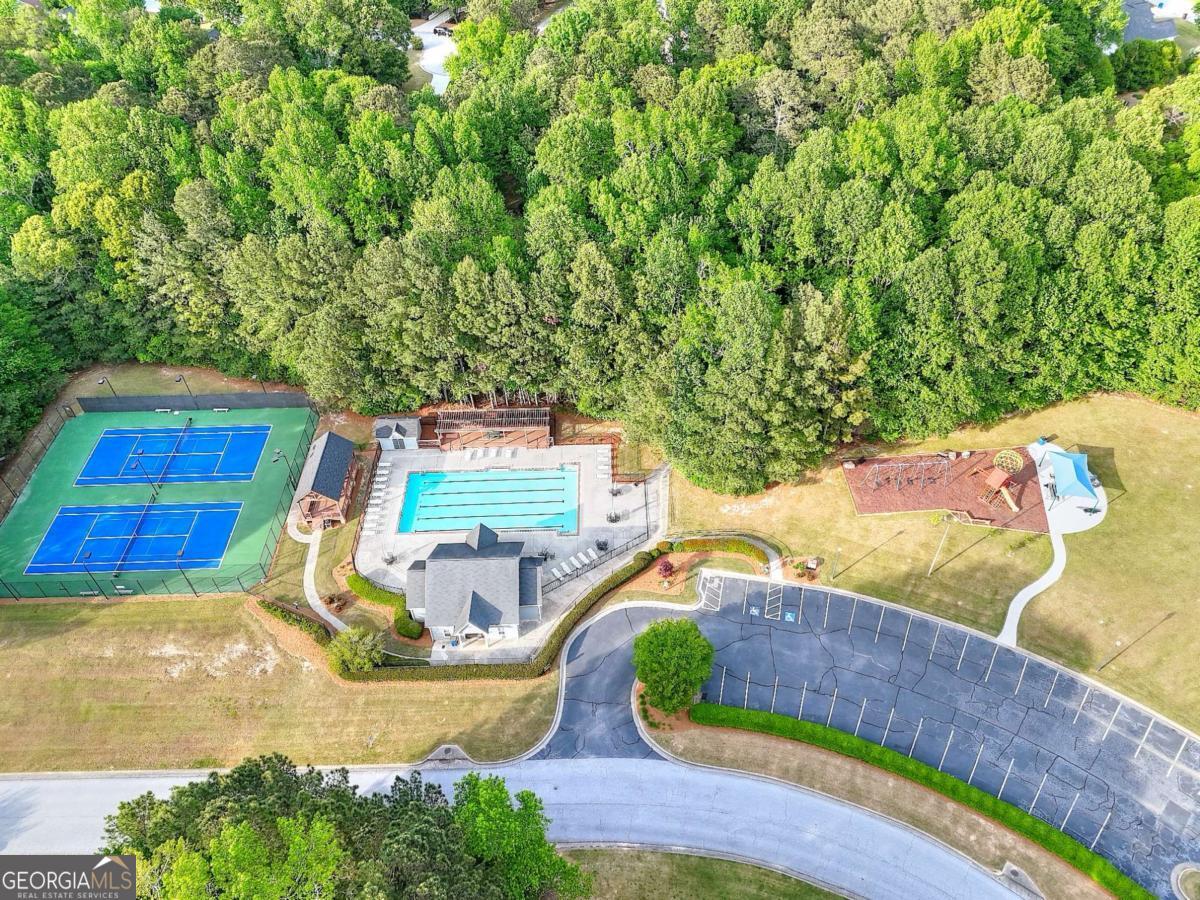 2385 Amberbrook Lane Grayson, GA 30017 - Photo 55 of 57 an aerial view of a house with outdoor space