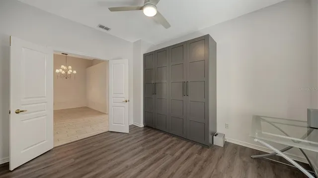 a view of balcony with seating space