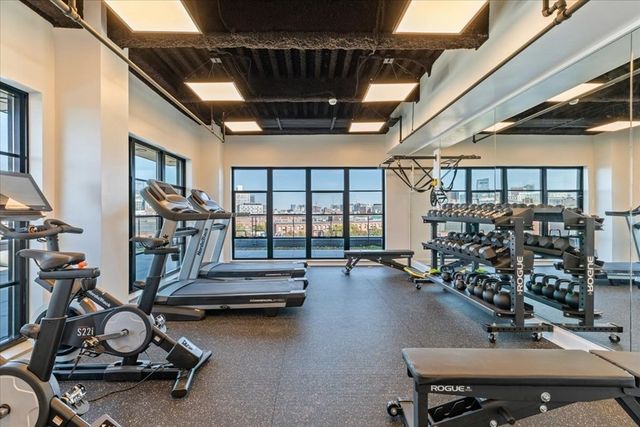 a view of a hallway with a elevator
