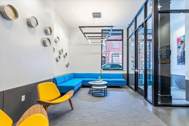 a very nice looking room with a large window