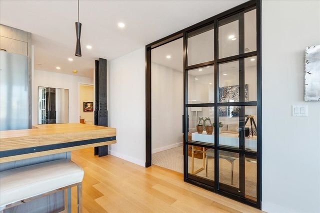 a room with natural light