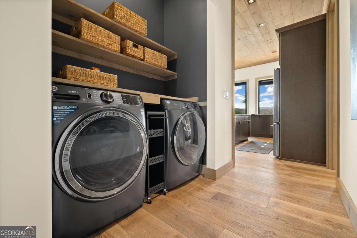 142 Sequoia Ridge Blue Ridge, GA 30513 - Photo 21 of 45 a view of a storage & utility room with washer and dryer