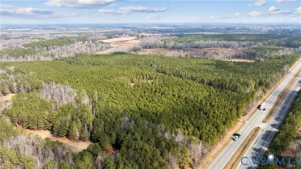 a view of a yard with an outdoor space