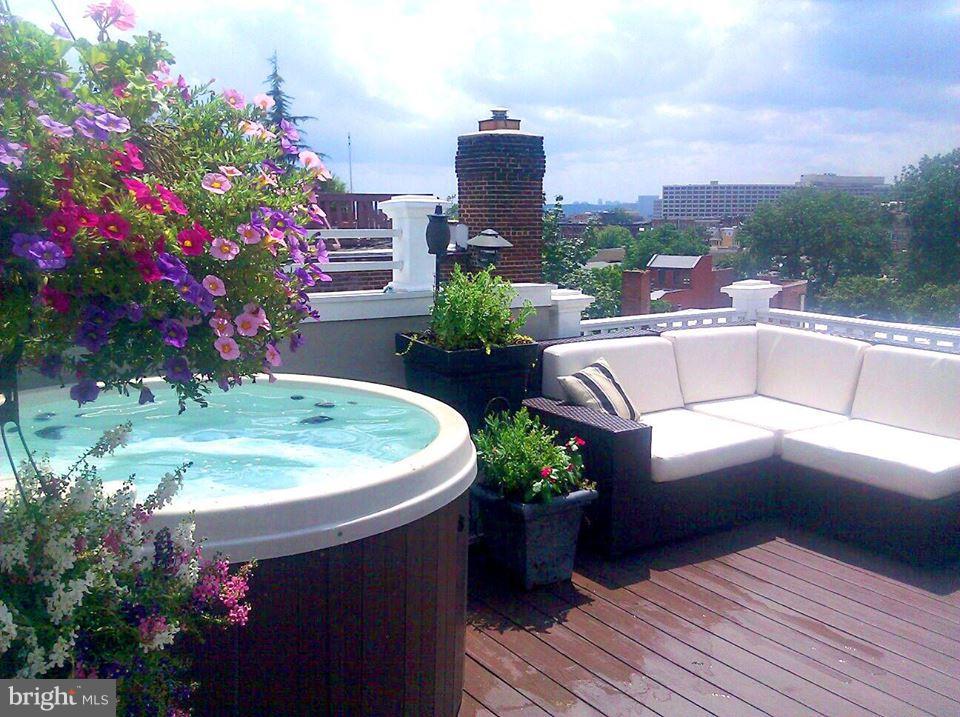 2302 17th Street Northwest Washington, DC 20009 - Photo 15 of 28 Beautiful Rooftop Deck