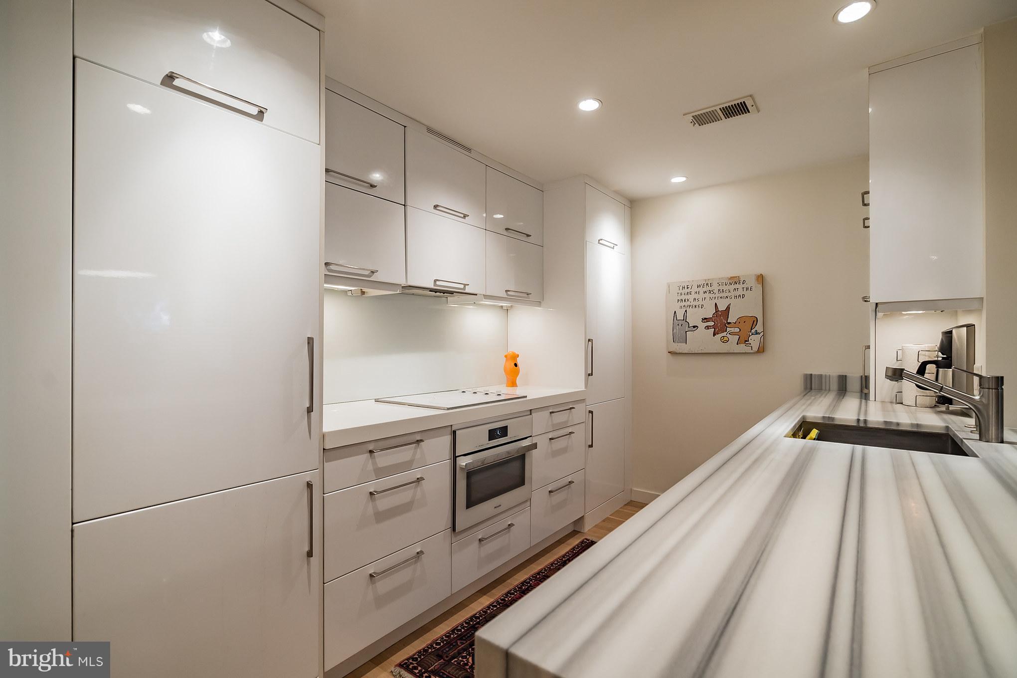 2302 17th Street Northwest Washington, DC 20009 - Photo 19 of 28 Chic Kitchen in Lower Unit