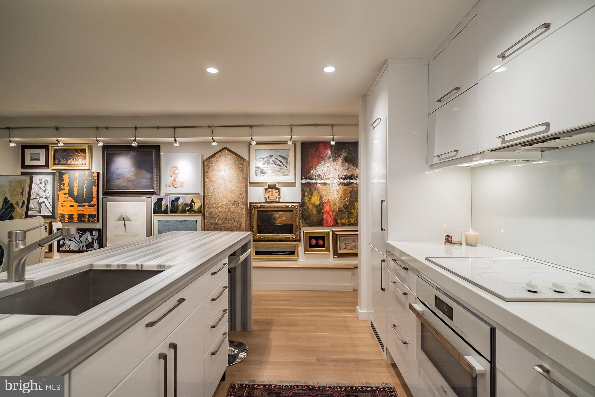 2302 17th Street Northwest Washington, DC 20009 - Photo 20 of 28 Chic Kitchen in Lower Unit