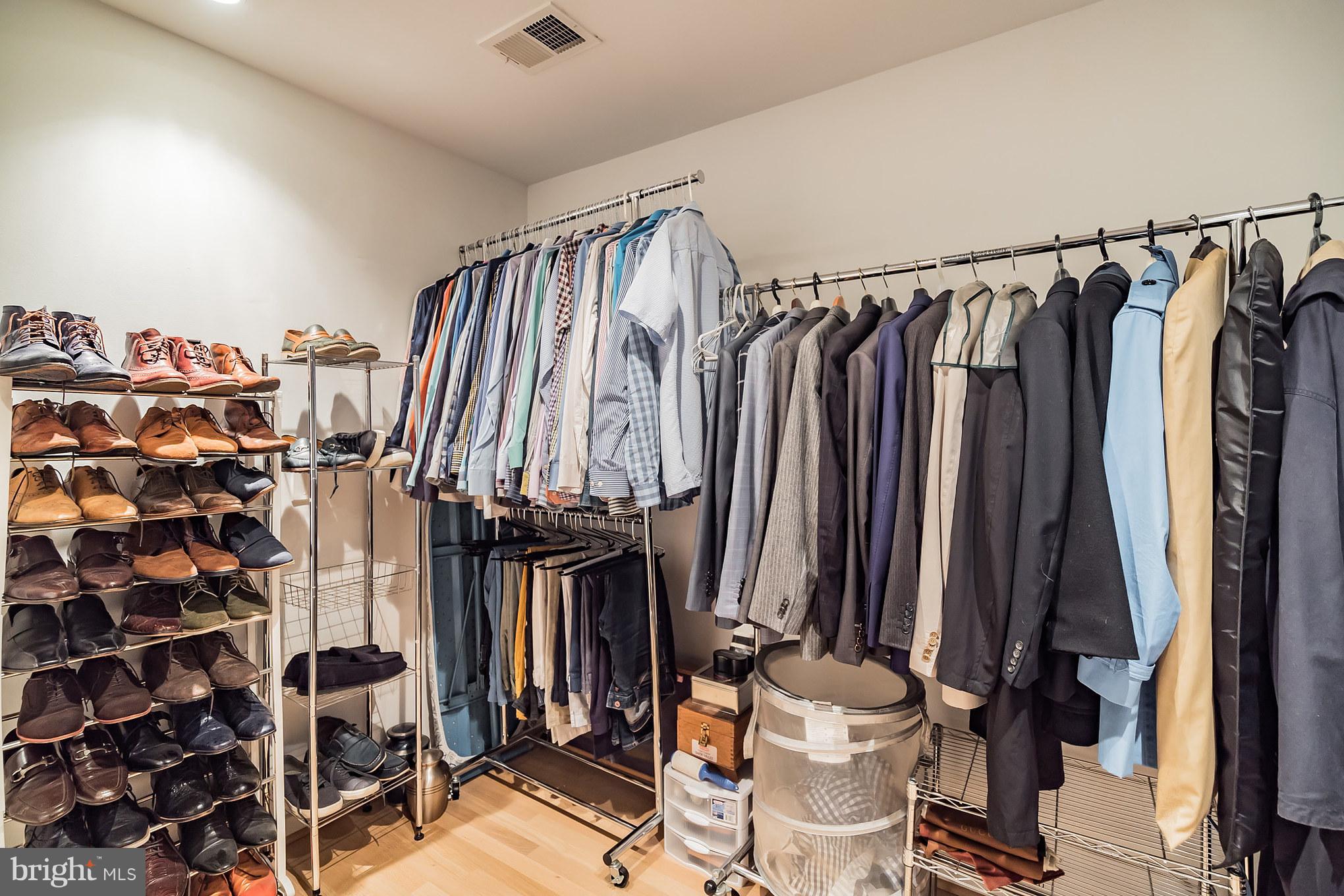 2302 17th Street Northwest Washington, DC 20009 - Photo 22 of 28 Walk-in Closet or Area for Home Office