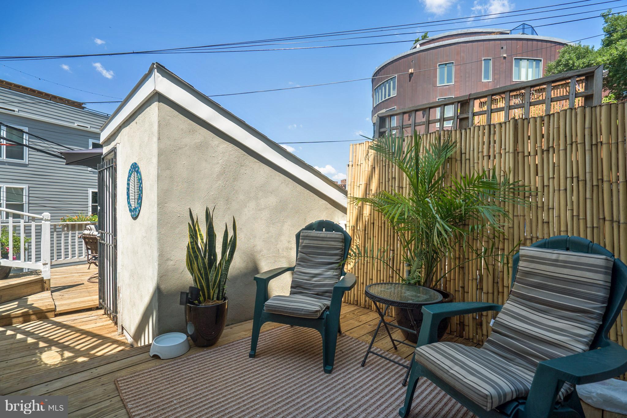 2302 17th Street Northwest Washington, DC 20009 - Photo 24 of 28 Back Patio for Lower Unit