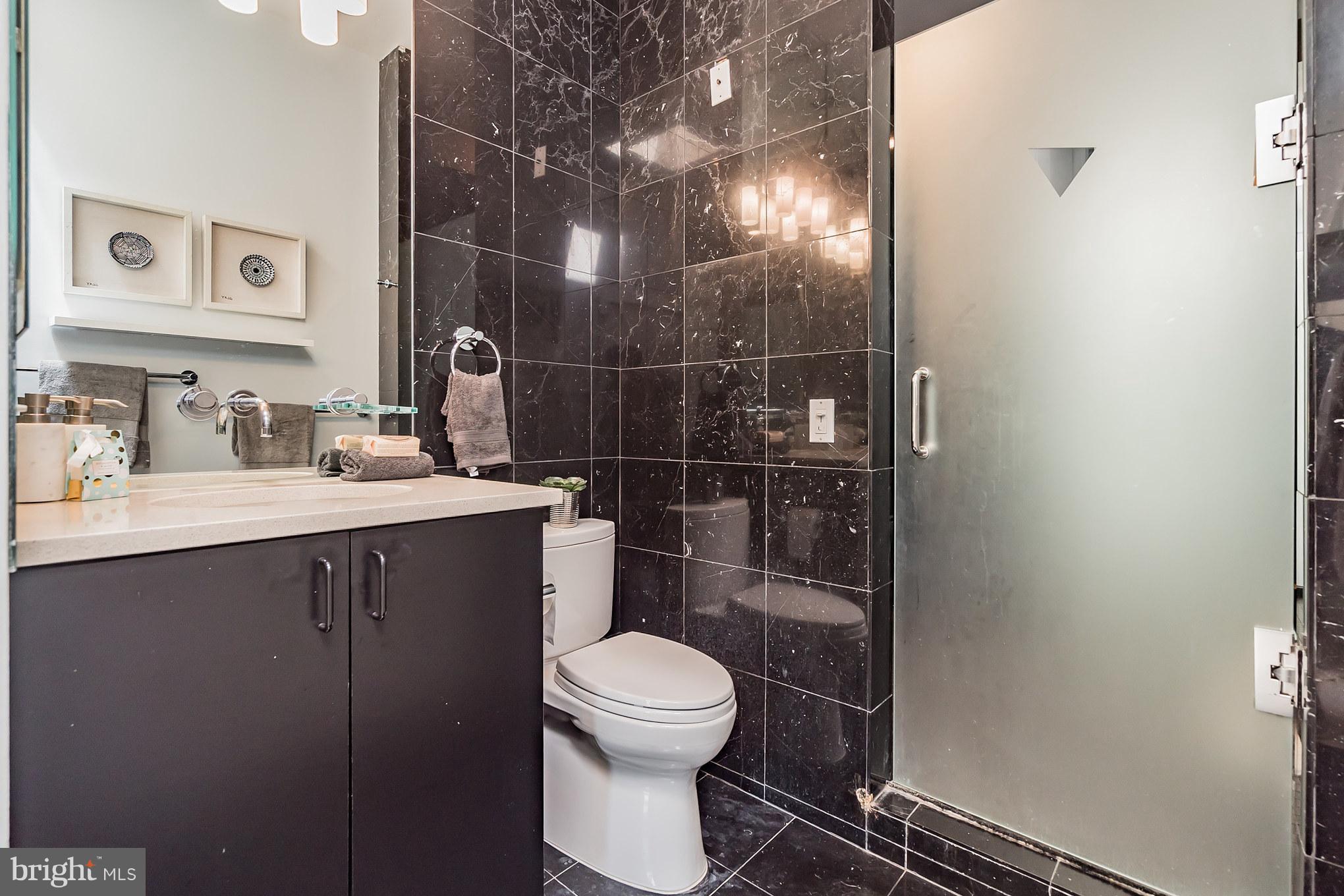 2302 17th Street Northwest Washington, DC 20009 - Photo 7 of 28 Large Master Bathroom w/ Separate Shower