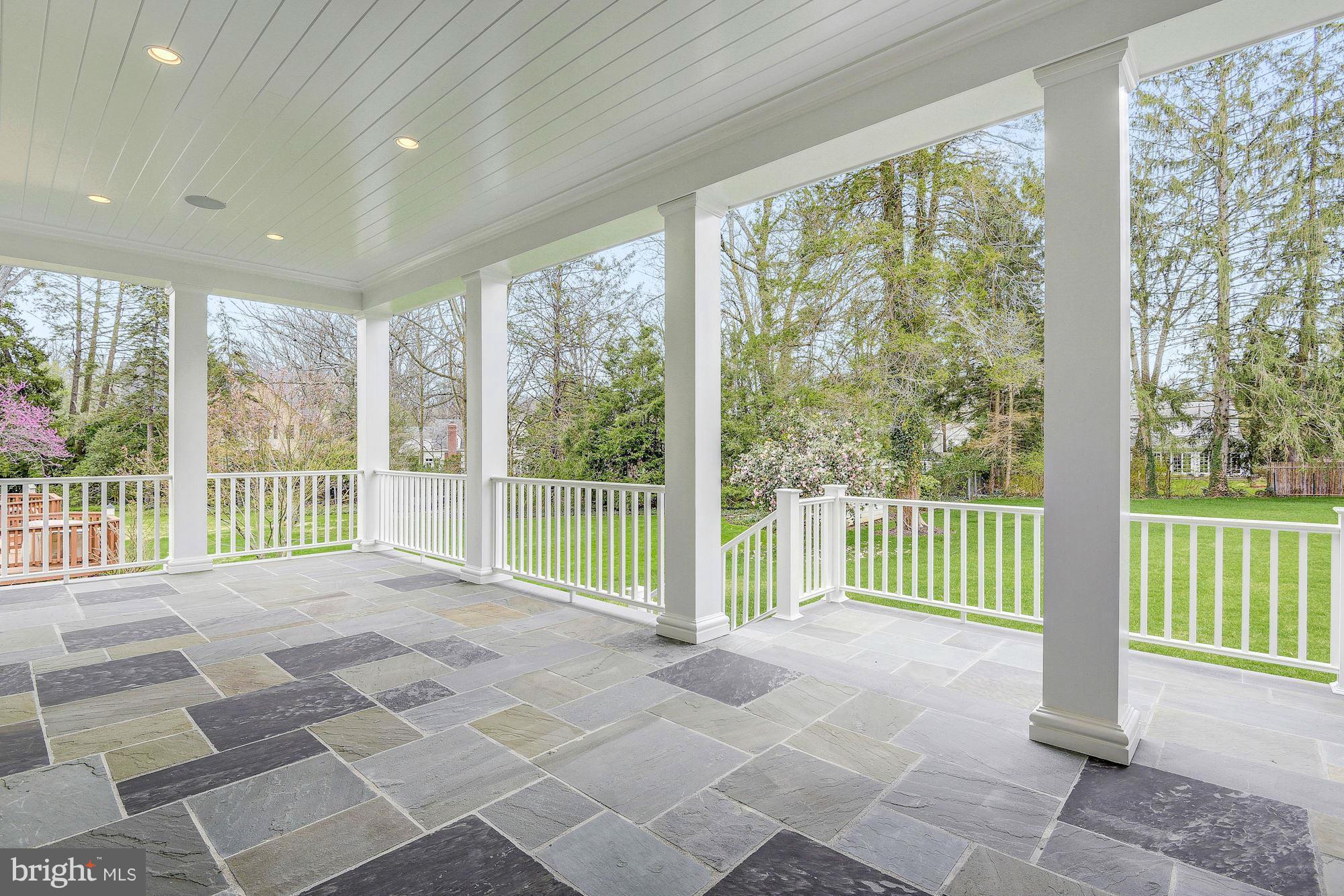 5908 Aberdeen Road Bethesda, MD 20817 - Photo 17 of 28 Covered Terrace