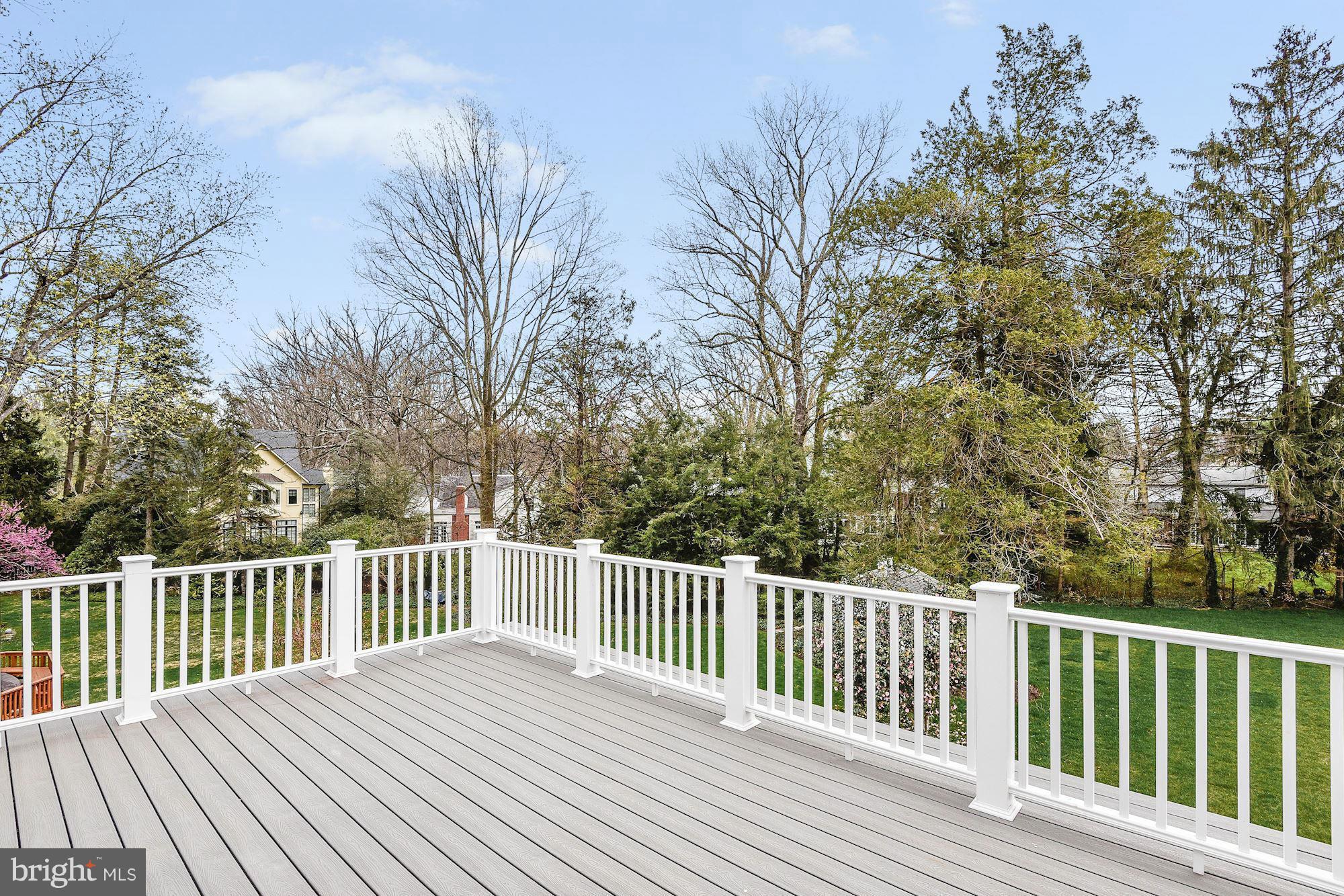 5908 Aberdeen Road Bethesda, MD 20817 - Photo 23 of 28 Deck off of Master Bedroom