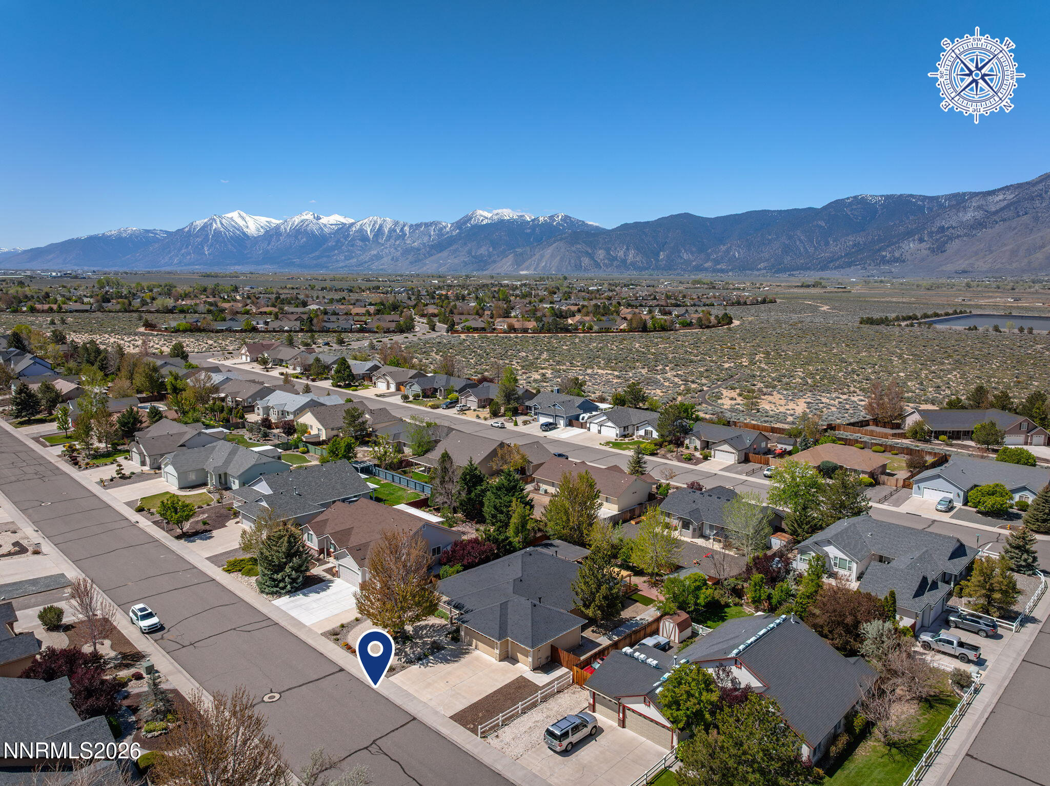2988 Del Rio Lane Minden, NV 89423 - Photo 5 of 49 2. Aerial