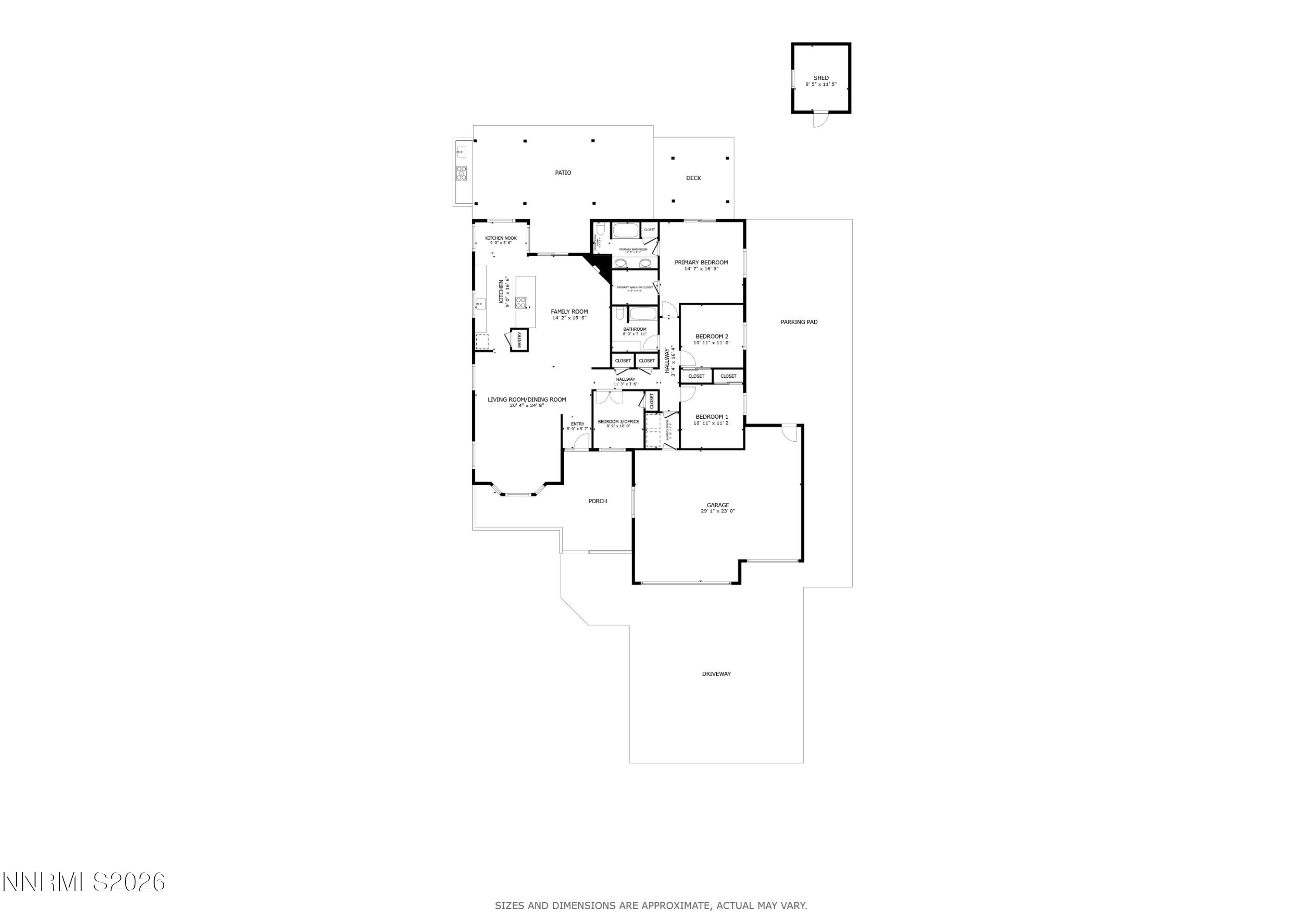 2988 Del Rio Lane Minden, NV 89423 - Photo 49 of 49 FloorPlan_2988DelRio89423