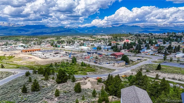 a view of a city with lots of trees