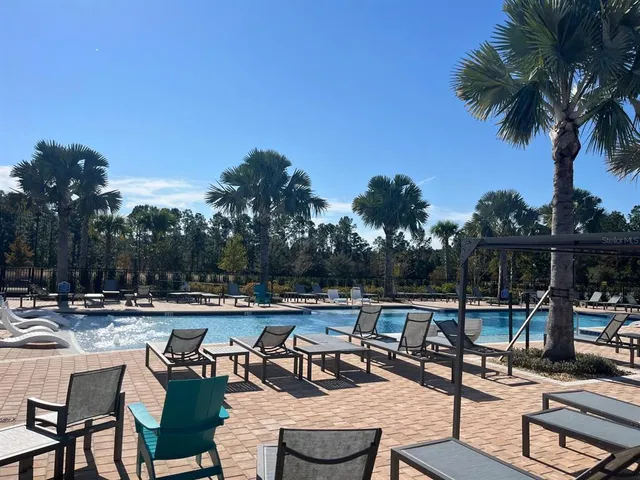 a view of a swimming pool