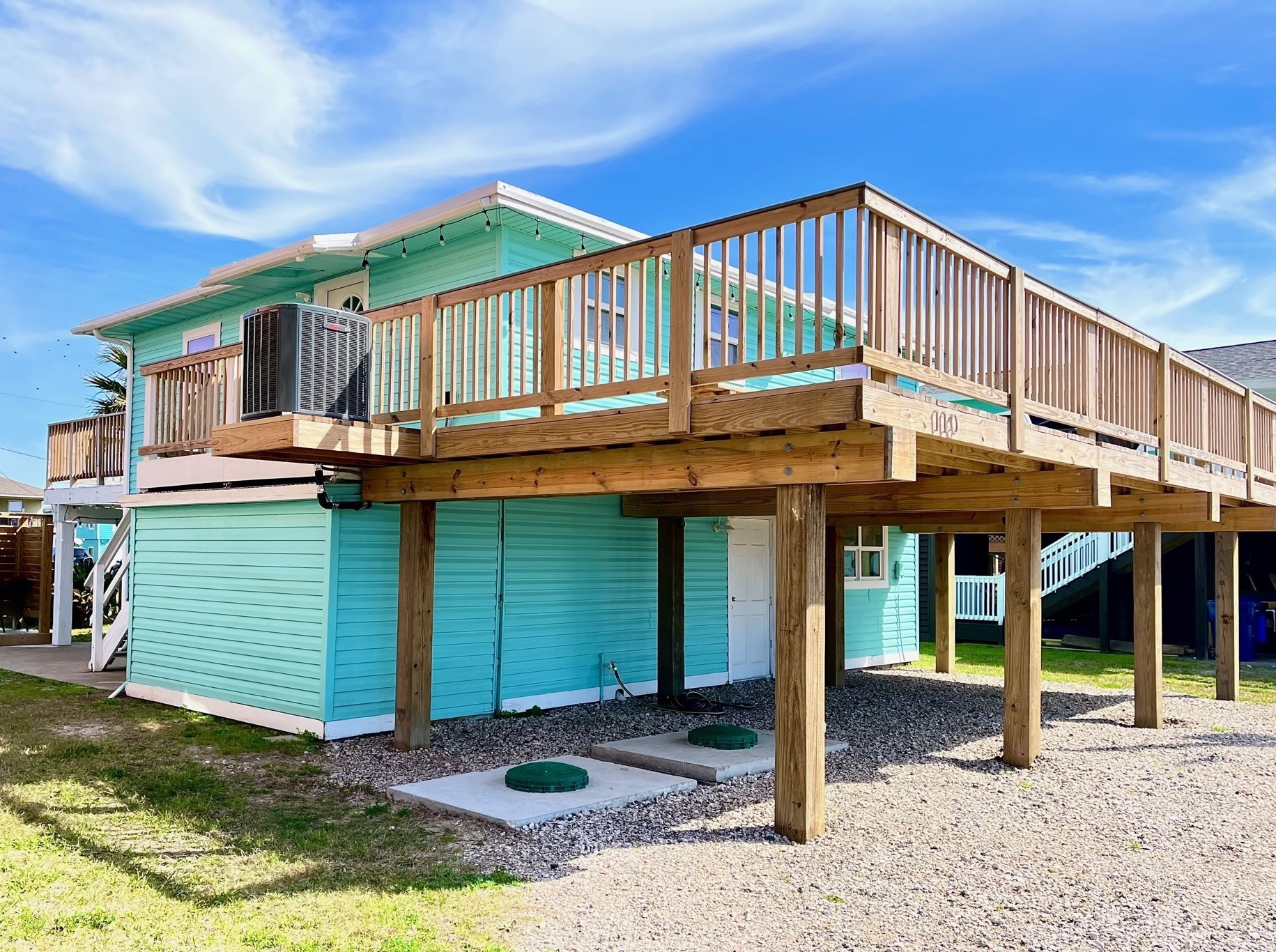 110 Ocean Avenue Surfside Beach, TX 77541 - Photo 3 of 28 Covered parking for 2 cars