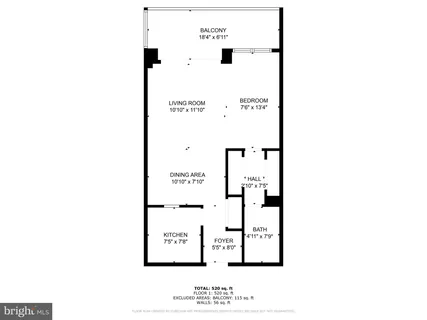 a picture of a bench in a wall