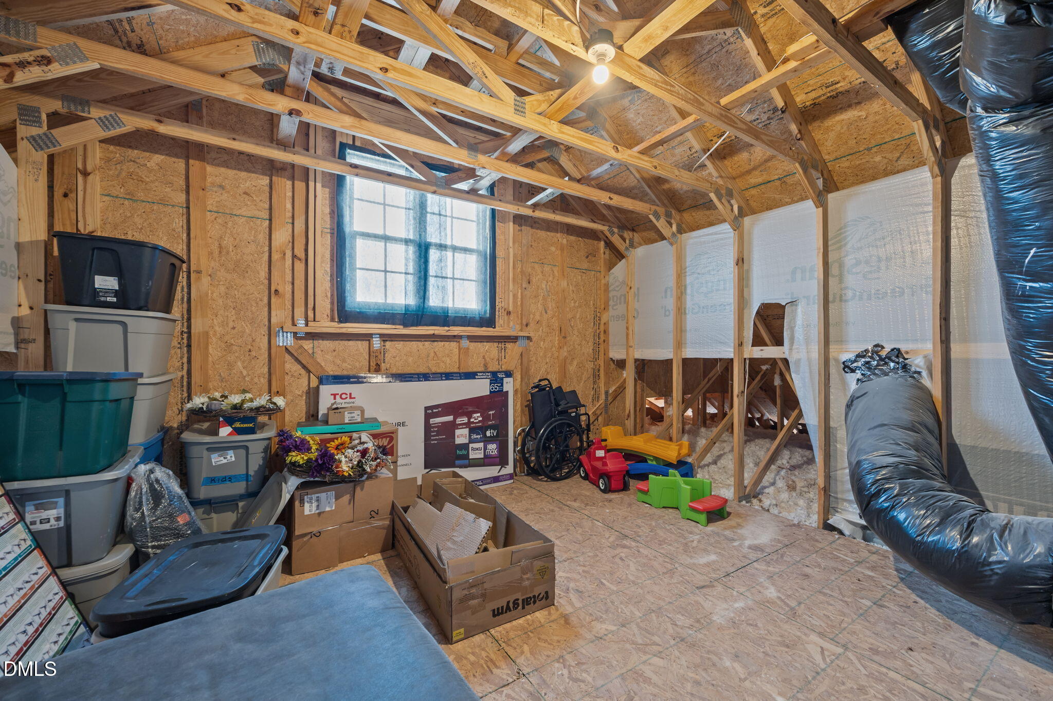 6524 Grogan Hill Road Whitsett, NC 27377 - Photo 33 of 40 Walk-In Attic