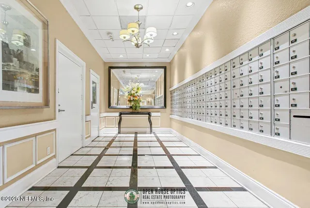 a room with furniture and screen