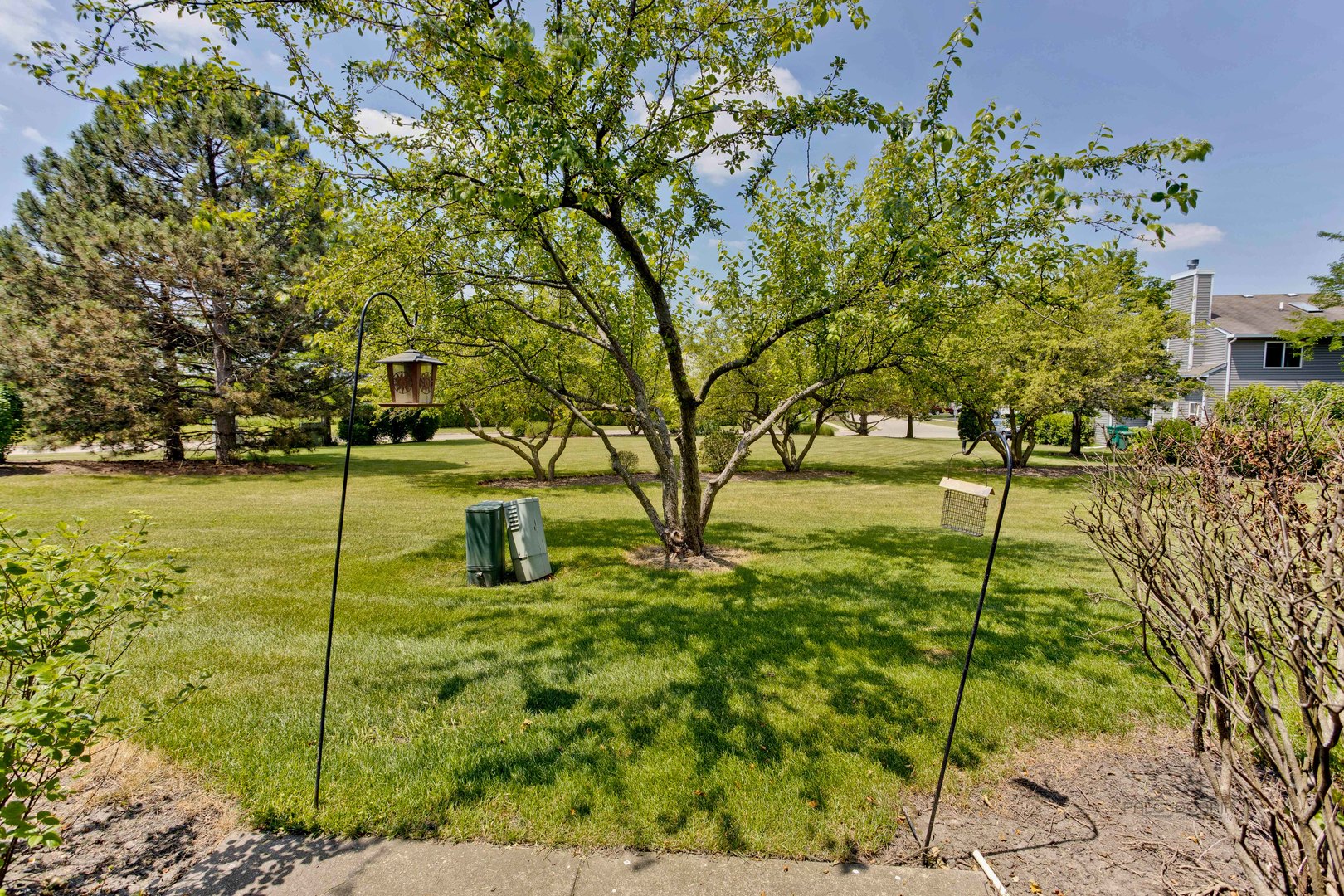 17898 Braewick Road Gurnee, IL 60031 - Photo 25 of 25 a backyard of a house with lots of green space