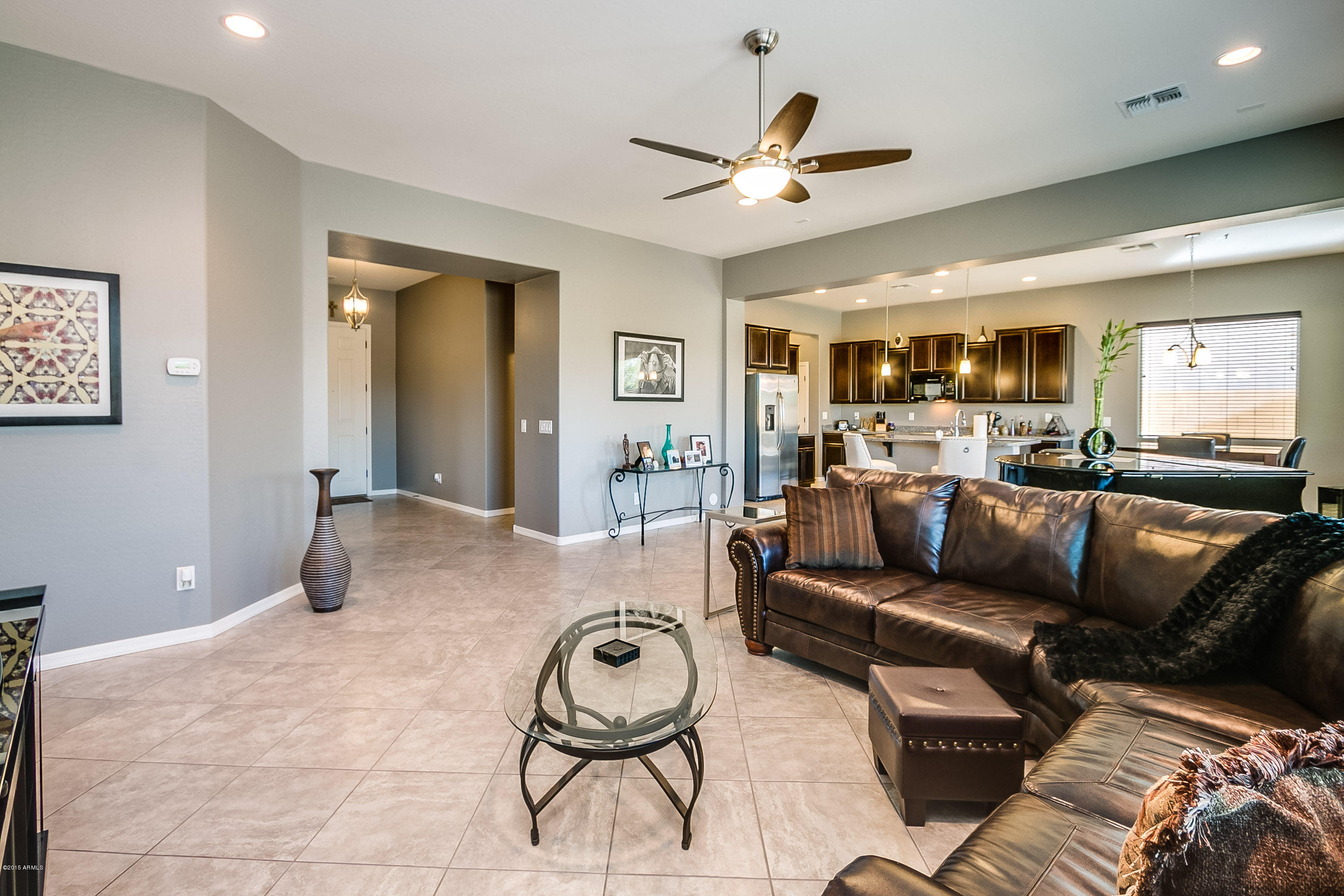 16014 West Berkeley Road Goodyear, AZ 85395 - Photo 29 of 32 Open Concept Great Room Floor Plan