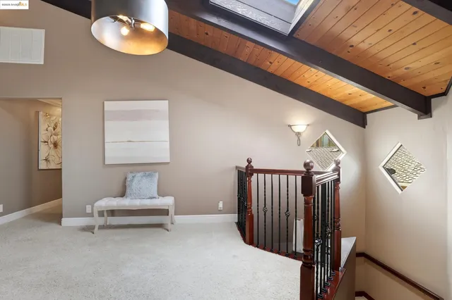 a view of a livingroom with furniture and wooden floor