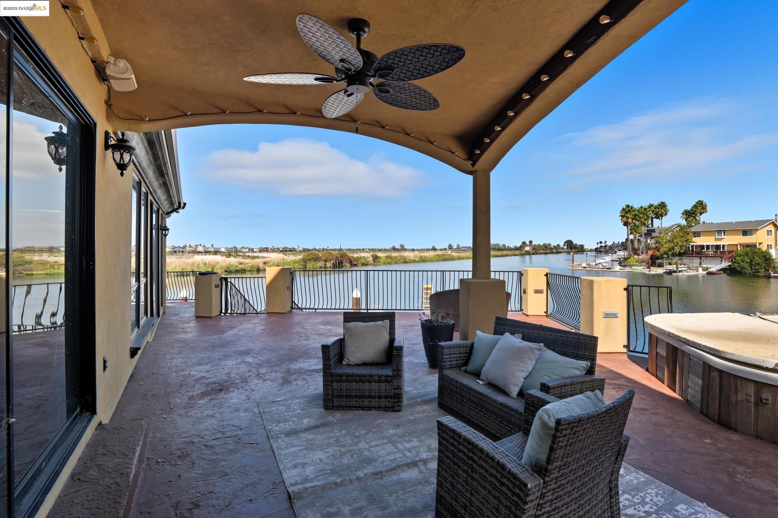 4814 S Point Discovery Bay, CA 94505 - Photo 47 of 52 a balcony with furniture and outdoor view